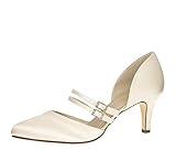 Rainbow Club Brautschuhe Misty - Pumps Ivory Satin -...