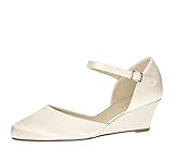 Rainbow Club Brautschuhe Mallory - Pumps Ivory Satin -...