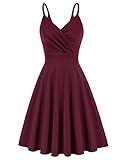 Retro Kleid a Linie v Ausschnitt Kleid Damen 50s Kleid a...
