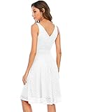 Bbonlinedress Damen Retro Charmant Ärmellos Rundhals...