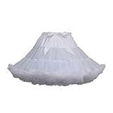 Battnot Damen Tüllrock Kurz Tutu Ballett Ballkleid...