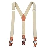 RIONA Herren Y-Förmige Heavy Duty Hosenträger Starke Clips...