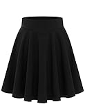 Bbonlinedress Damen Rock Basic Solide Vielseitige Dehnbar...