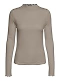 VERO MODA Damen VMVIO L/S HIGH Neck Blouse NOOS...