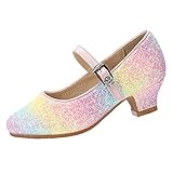 EIGHT KM Mädchen High Heel Kleid Schuhe Mary Jane...