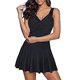Century Star Badeanzug Damen Bauchweg Badekleid Damen Große...