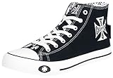 WEST COAST CHOPPERS Iron Cross Männer Sneaker high...
