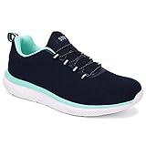 HKR Sneaker Damen Slip on Atmungsaktiv Sportschuhe...