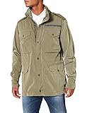 Superdry Mens New Military Field JKT Herren-Jacken, Khaki, M