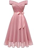 Bbonlinedress Damen Kleider Spitzenkleid Cocktailkleid...