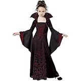 DXDUI Karneval Vampir Kleid Kostüm Mittelalter Retro Royal...