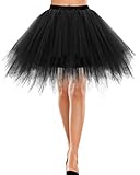 Bbonlinedress Tutu Tüllrock Petticoat Unterrock Rock 50er...