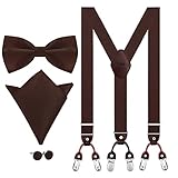 Aissy Hosenträger für Herren 3.5cm Y-Form Elastisch und...