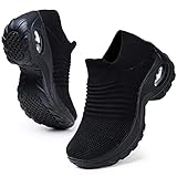 HKR Damen Sneaker Slip on Leichte Turnschuhe Laufschuhe...