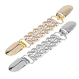 CAREOR 2 Stück Pullover Kragen Clip Brosche Schal Clips...