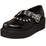Demonia Creeper-104 - Gothic Punk Industrial Creeper Schuhe...