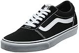 Vans Damen Ward Sneaker, Suede Canvas Black White Iju, 39 EU