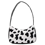 VALICLUD Umhängetasche für Frauen Mini Pelzige Handtasche...