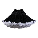 PhilaeEC Frauen Tüll Petticoat Tutu Party Multi-Layer Puffy...