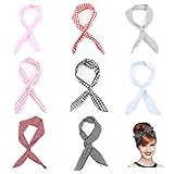 FOGAWA 8 Stück Stirnband Damen Haarband Rockabilly Draht...
