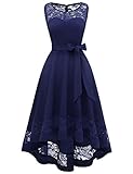 Gardenwed Damen Vintage 1950er Cocktailkleid Spitzen...