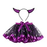 Bumen Mädchen Tutu Petticoat Unterrock Elastic Bund Tutu...