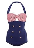 Maritimer Damen Sailor Matrosen Pin Up Rockabilly Retro...