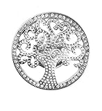 Treend24 Damen Kleine Magnet Brosche Lebensbaum Vintage...