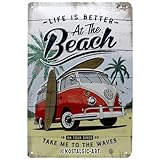Nostalgic-Art Retro Blechschild Volkswagen Bulli T1 –...