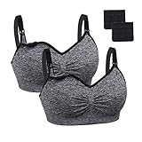 FeelinGirl Maternity Damen Nahtlos Schwangerschafts-BH...