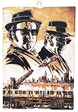 KUSTOM ART Bild im Vintage-Stil von The Blues Brothers aus...