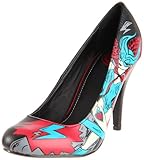 TUK Damen Schuhe Superhero Flash Girl Sky Hi Heels Pumps...
