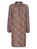 Laura Kent Figurumspielendes Midi Kleid Langarm mit...