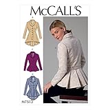 McCall 's Patterns McCall 's 7513 E5, Schnittmuster Jacken,...