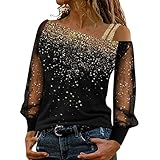 Tunika schwarz Damen Oversize Shirt Damen Weisse Bluse...