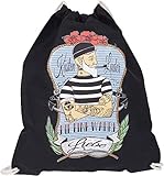Küstenluder DIE EINE WAHRE LIEBE Matrosen B&W GYMSACK...