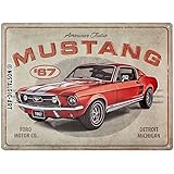 Nostalgic-Art Retro Blechschild Ford Mustang – GT 1967 –...
