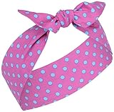 Killer Kirsche Damen Haarband Herta Punkte Hairband Länge:...