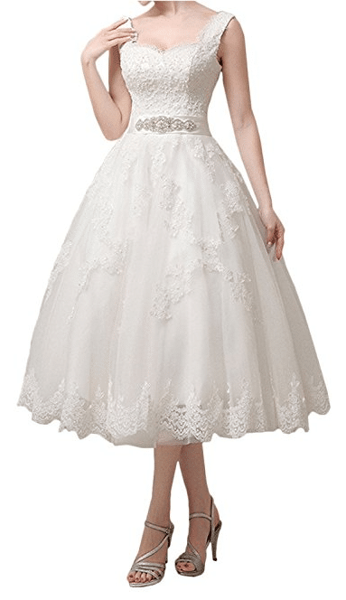 50er Jahre Petticoat Rockabilly Brautkleid Hochzeitskleid