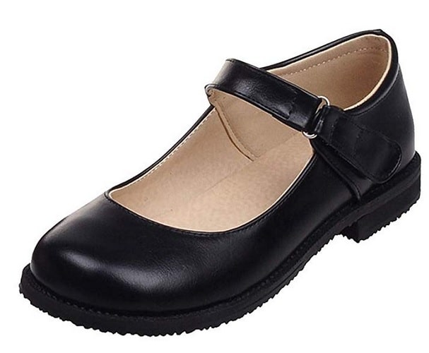 Mary Jane Schuhe Damen Mary Janes flach schwarz